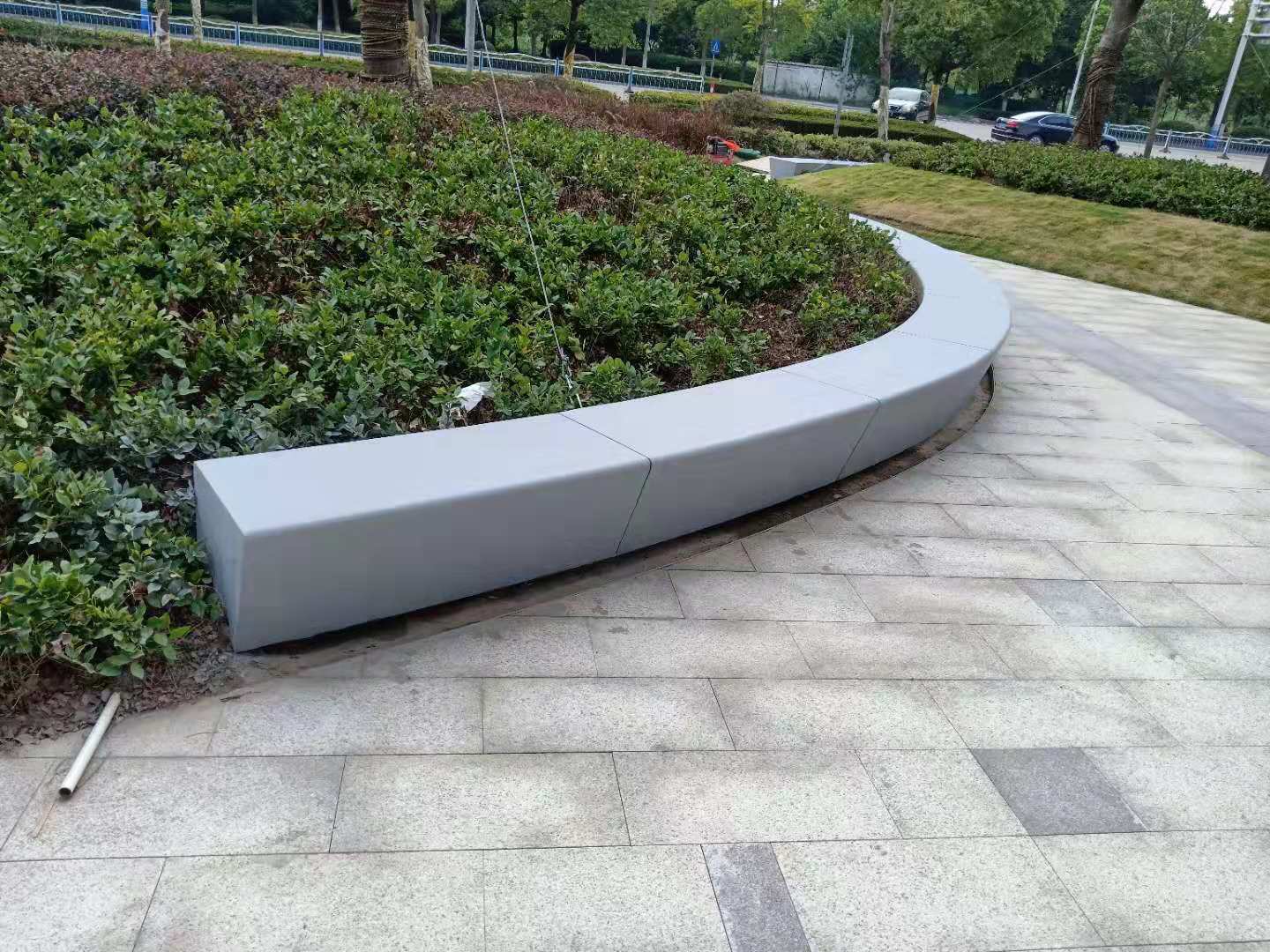 南通纽约时代广场清水凳